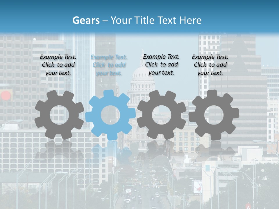 Highrise Urban Building PowerPoint Template