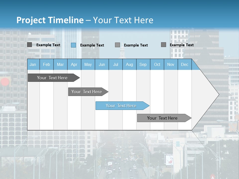 Highrise Urban Building PowerPoint Template