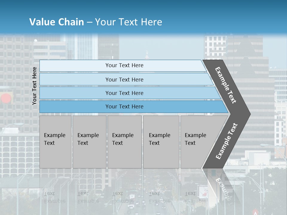 Highrise Urban Building PowerPoint Template