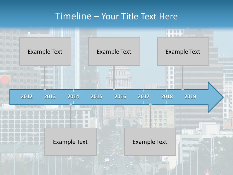 Highrise Urban Building PowerPoint Template