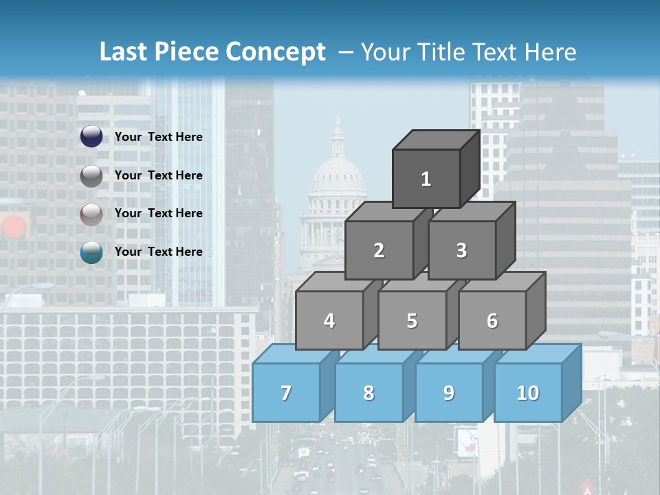 Highrise Urban Building PowerPoint Template