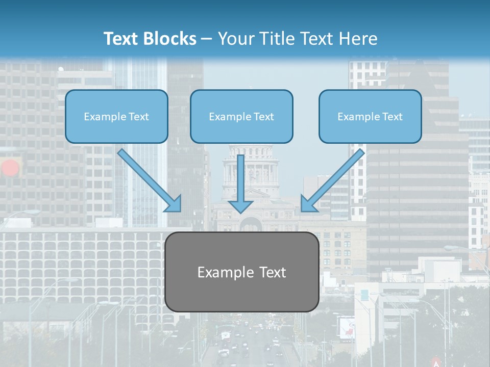 Highrise Urban Building PowerPoint Template
