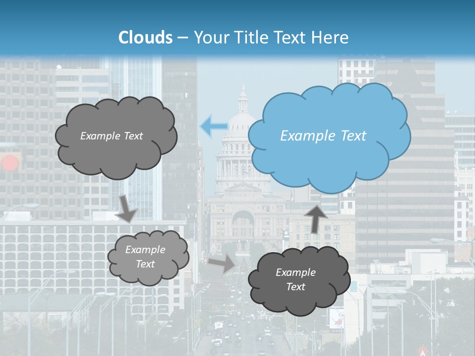 Highrise Urban Building PowerPoint Template
