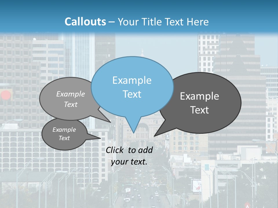 Highrise Urban Building PowerPoint Template