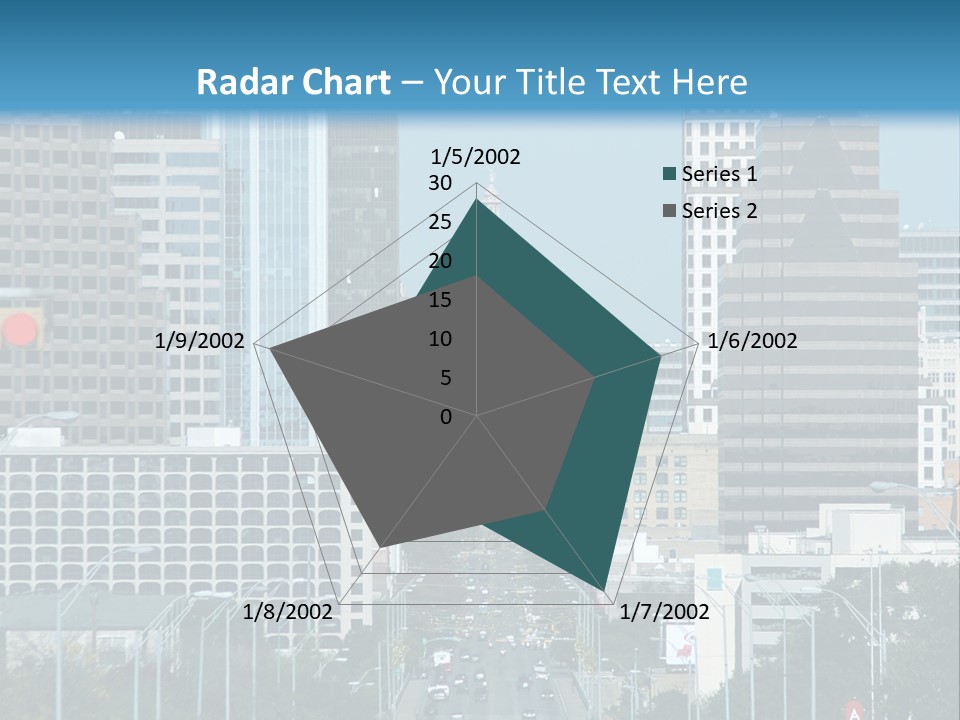 Highrise Urban Building PowerPoint Template