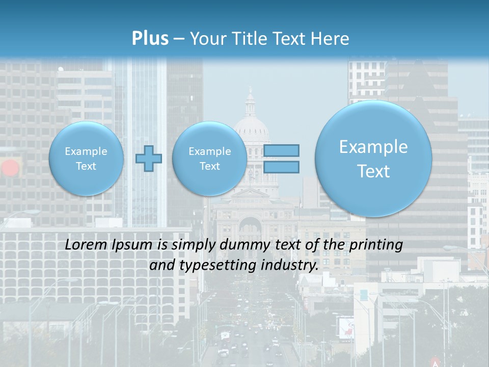 Highrise Urban Building PowerPoint Template