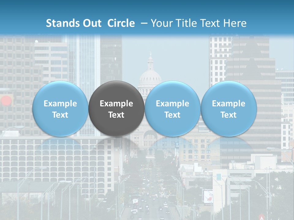 Highrise Urban Building PowerPoint Template