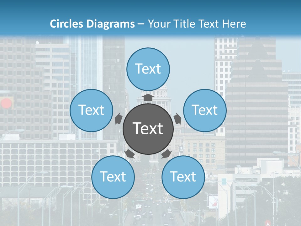 Highrise Urban Building PowerPoint Template