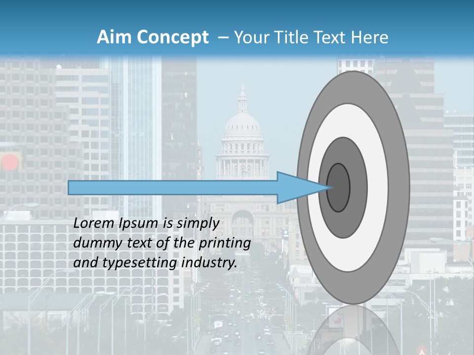 Highrise Urban Building PowerPoint Template