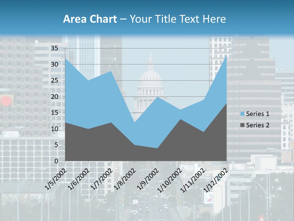Highrise Urban Building PowerPoint Template