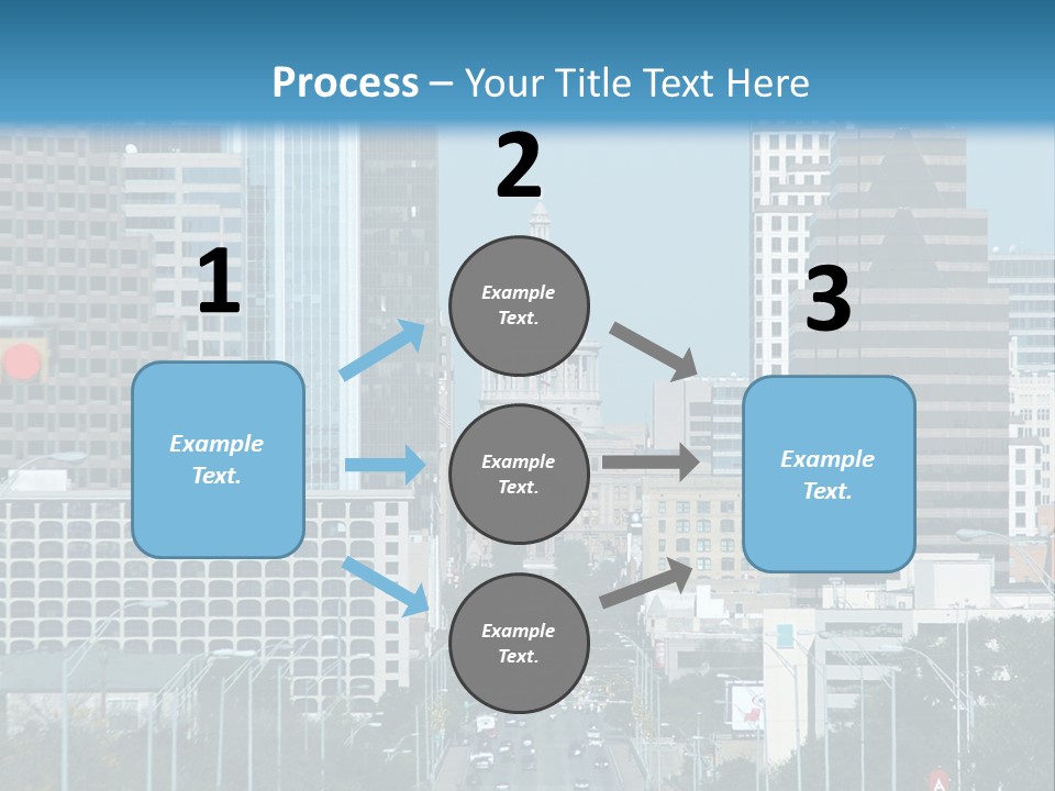 Highrise Urban Building PowerPoint Template