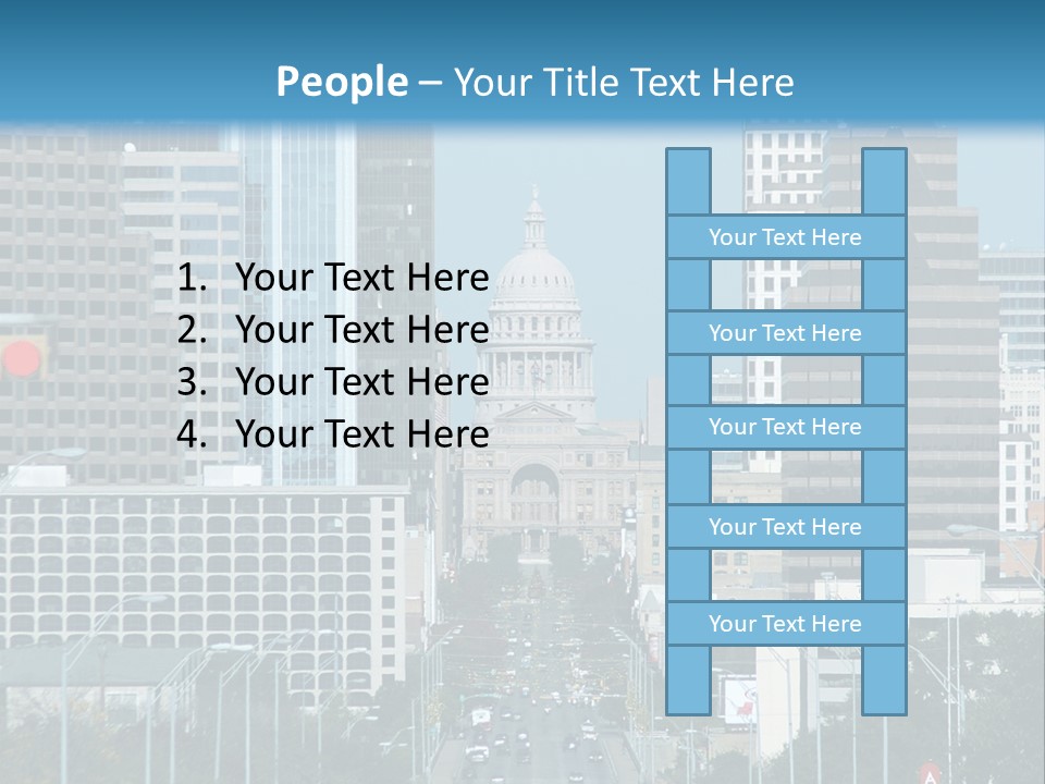 Highrise Urban Building PowerPoint Template