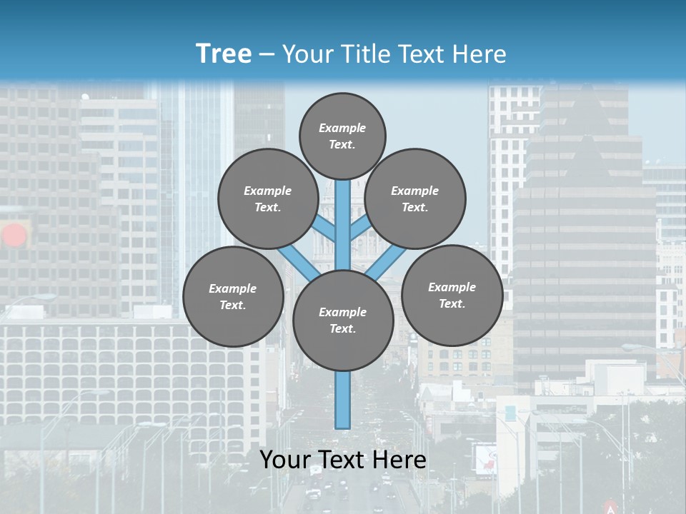 Highrise Urban Building PowerPoint Template