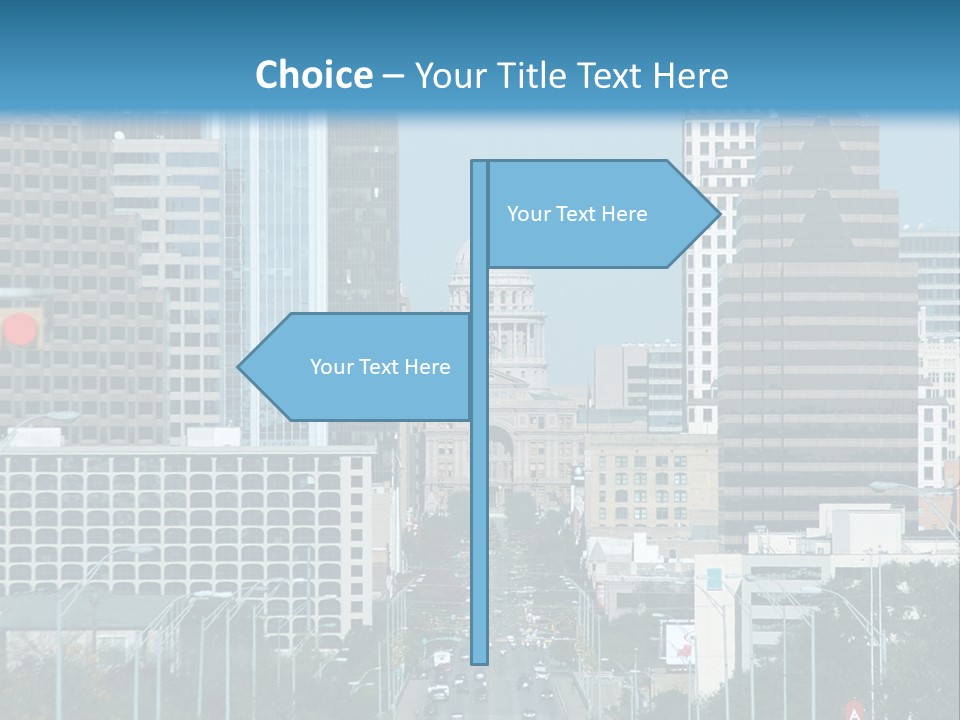 Highrise Urban Building PowerPoint Template