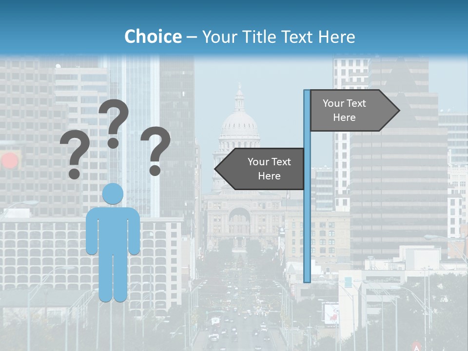 Highrise Urban Building PowerPoint Template