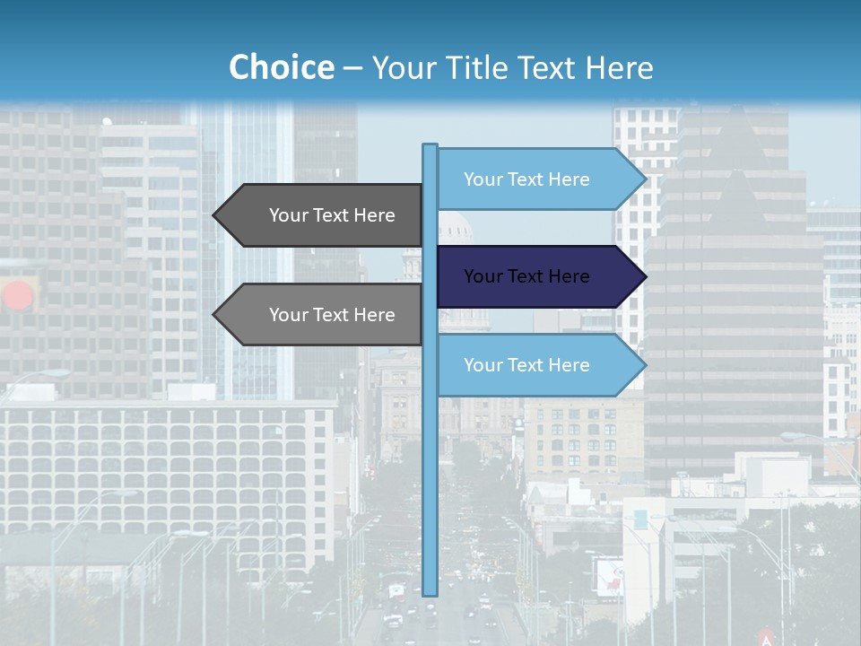Highrise Urban Building PowerPoint Template
