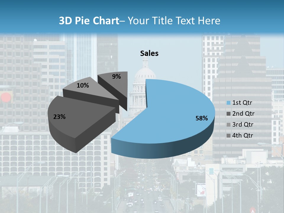 Highrise Urban Building PowerPoint Template