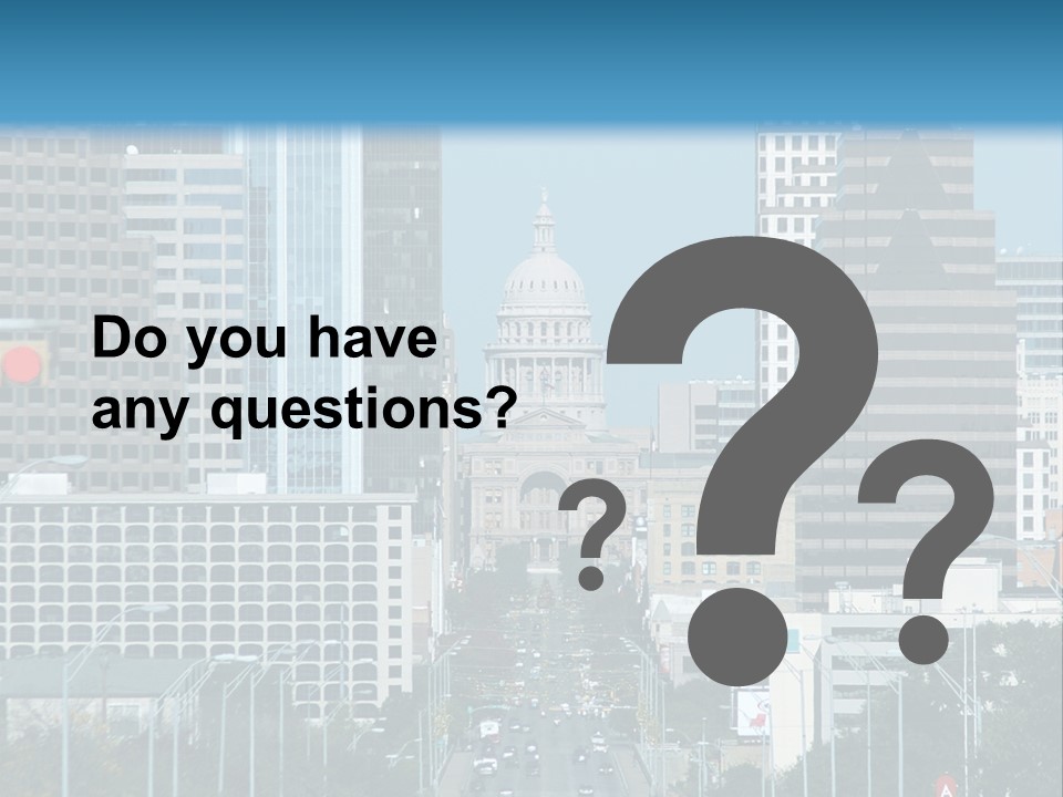 Highrise Urban Building PowerPoint Template