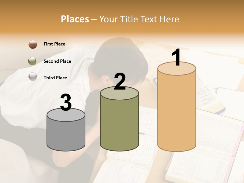 Youth Touch Attention PowerPoint Template