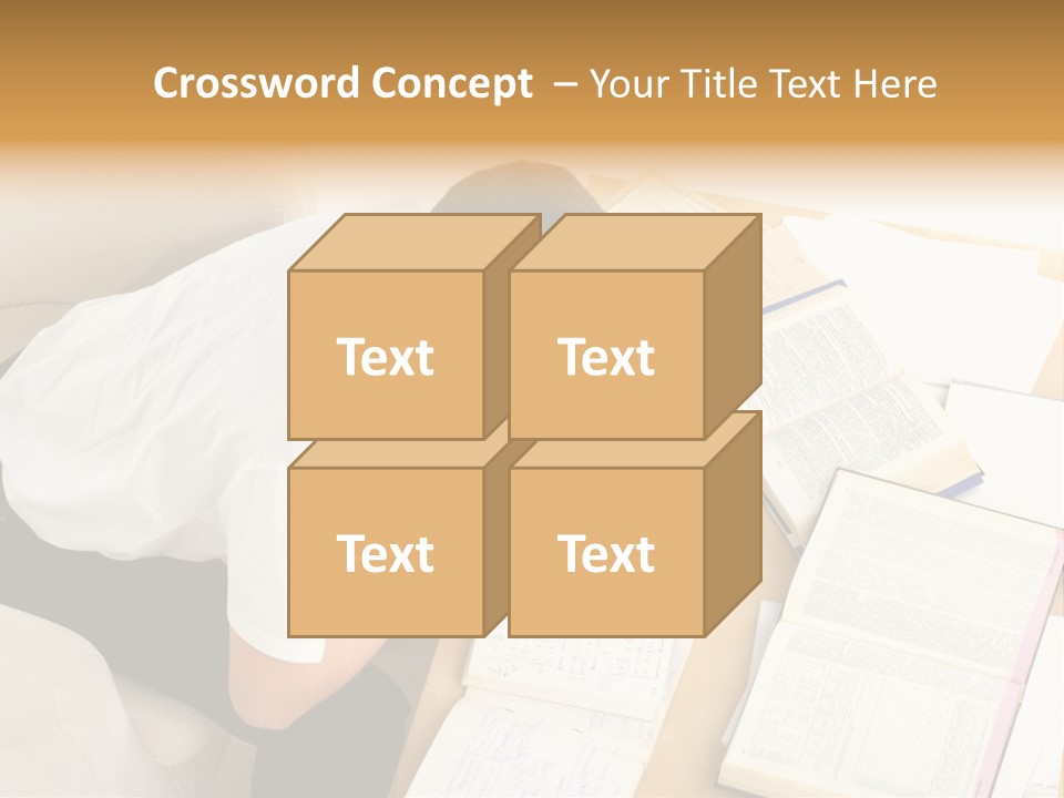Youth Touch Attention PowerPoint Template