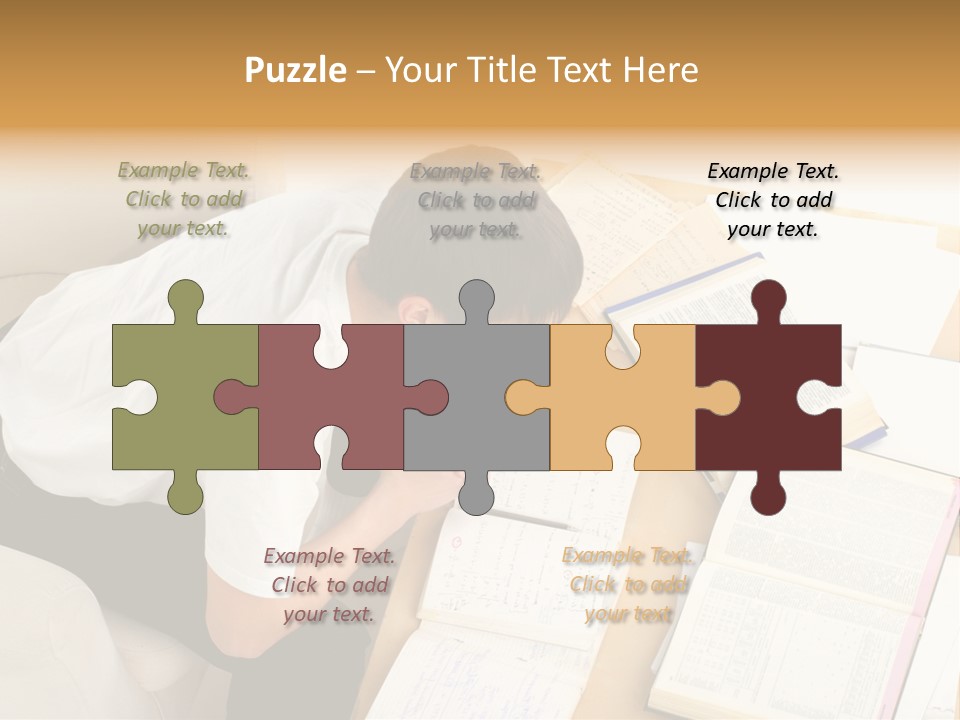 Youth Touch Attention PowerPoint Template