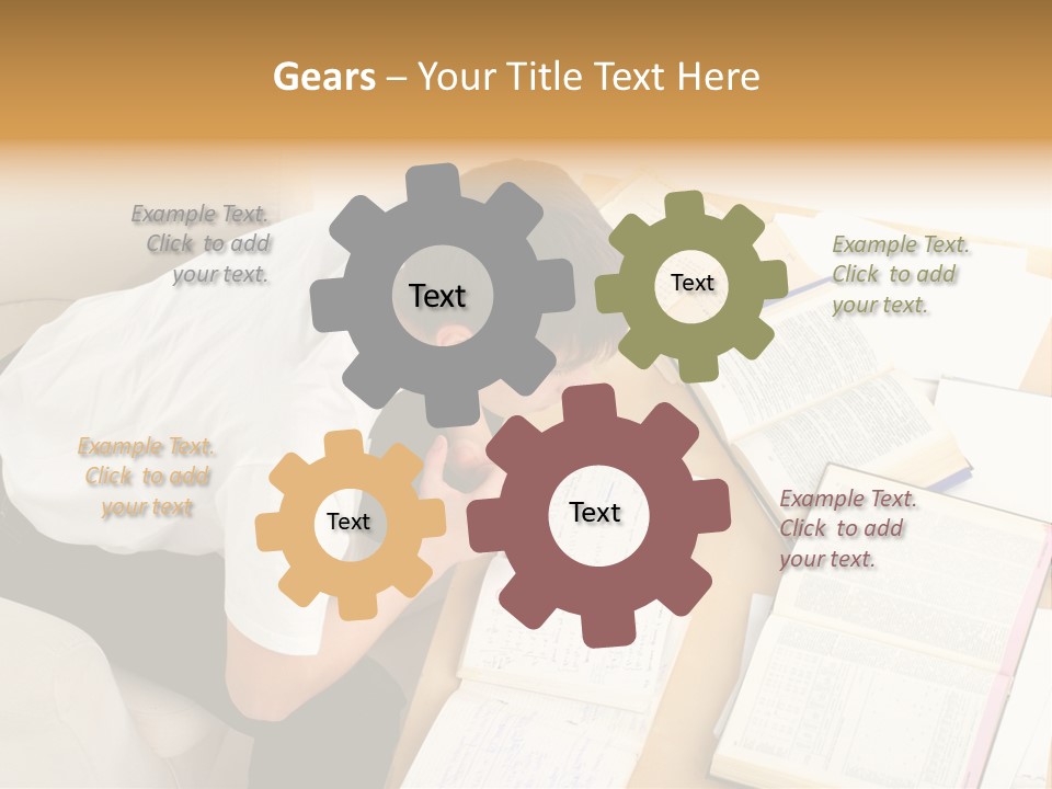 Youth Touch Attention PowerPoint Template