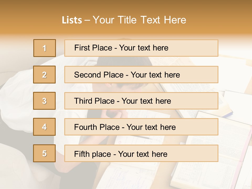 Youth Touch Attention PowerPoint Template