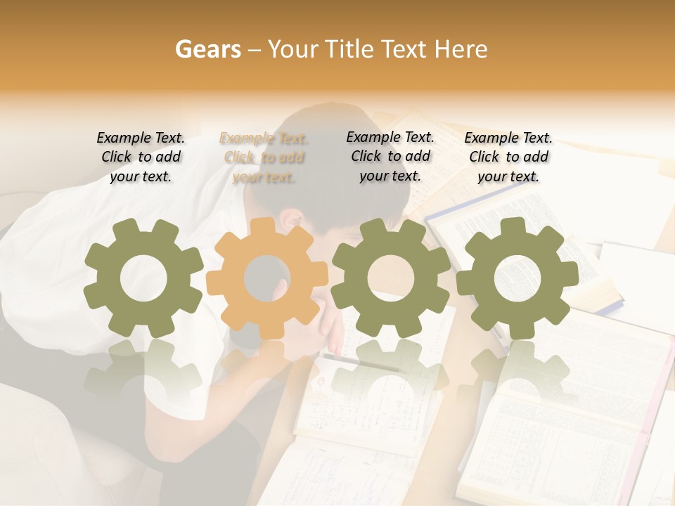 Youth Touch Attention PowerPoint Template