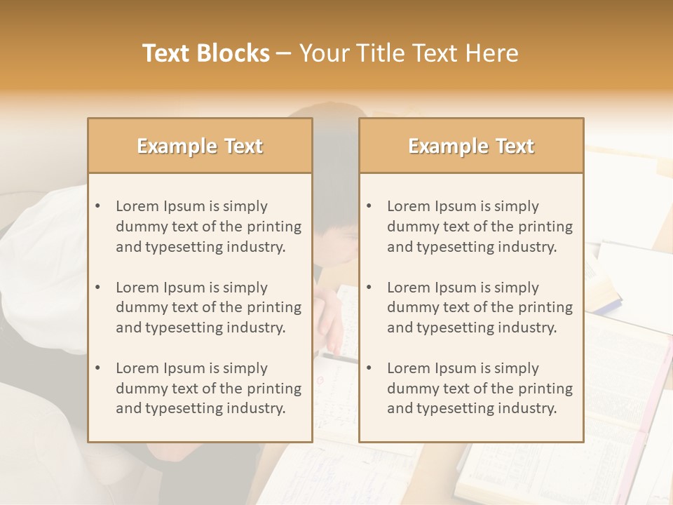 Youth Touch Attention PowerPoint Template