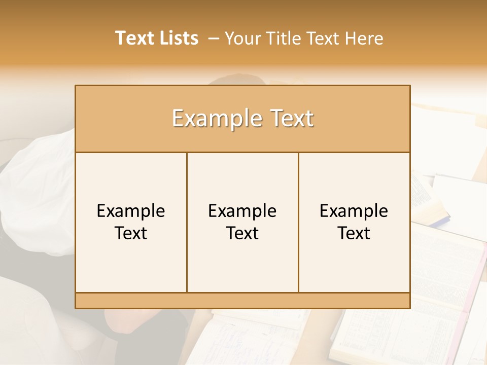 Youth Touch Attention PowerPoint Template