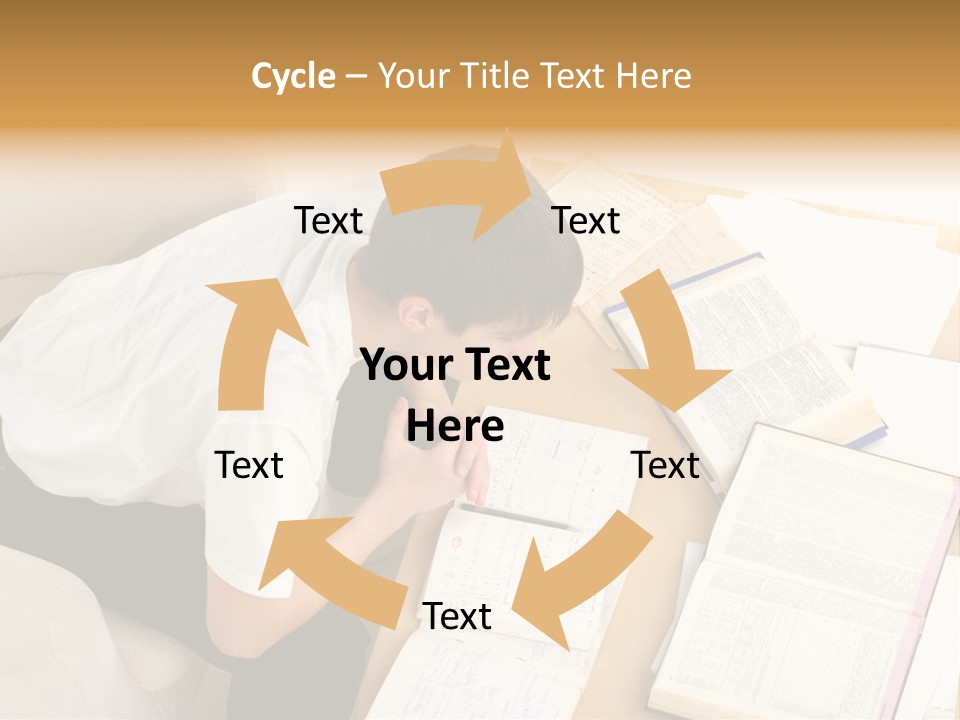 Youth Touch Attention PowerPoint Template