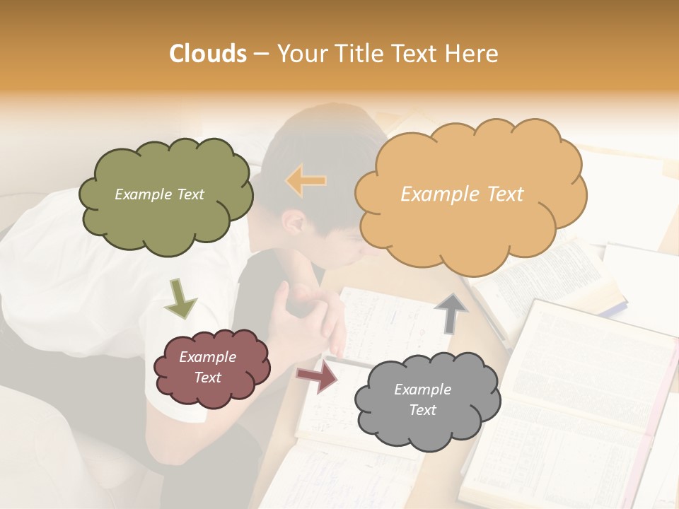 Youth Touch Attention PowerPoint Template