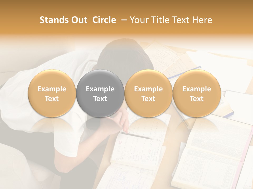 Youth Touch Attention PowerPoint Template