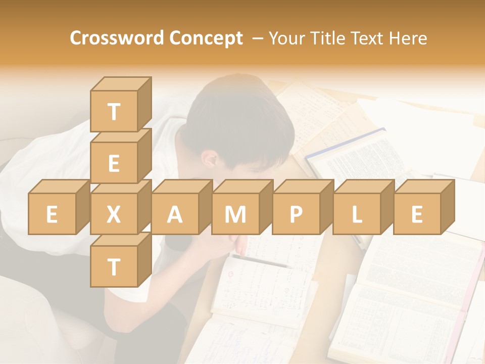 Youth Touch Attention PowerPoint Template