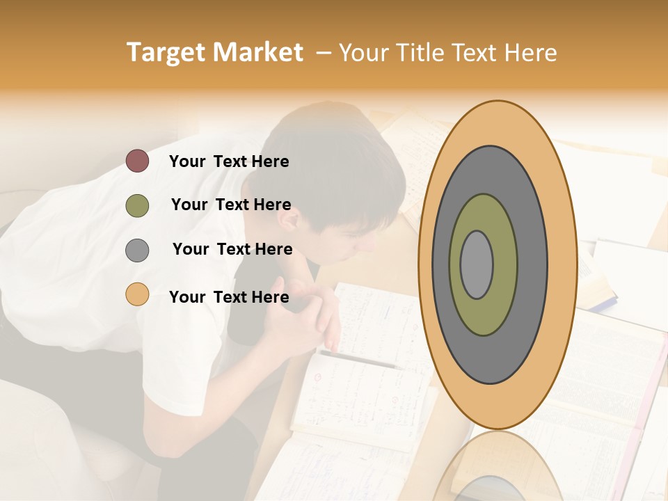 Youth Touch Attention PowerPoint Template