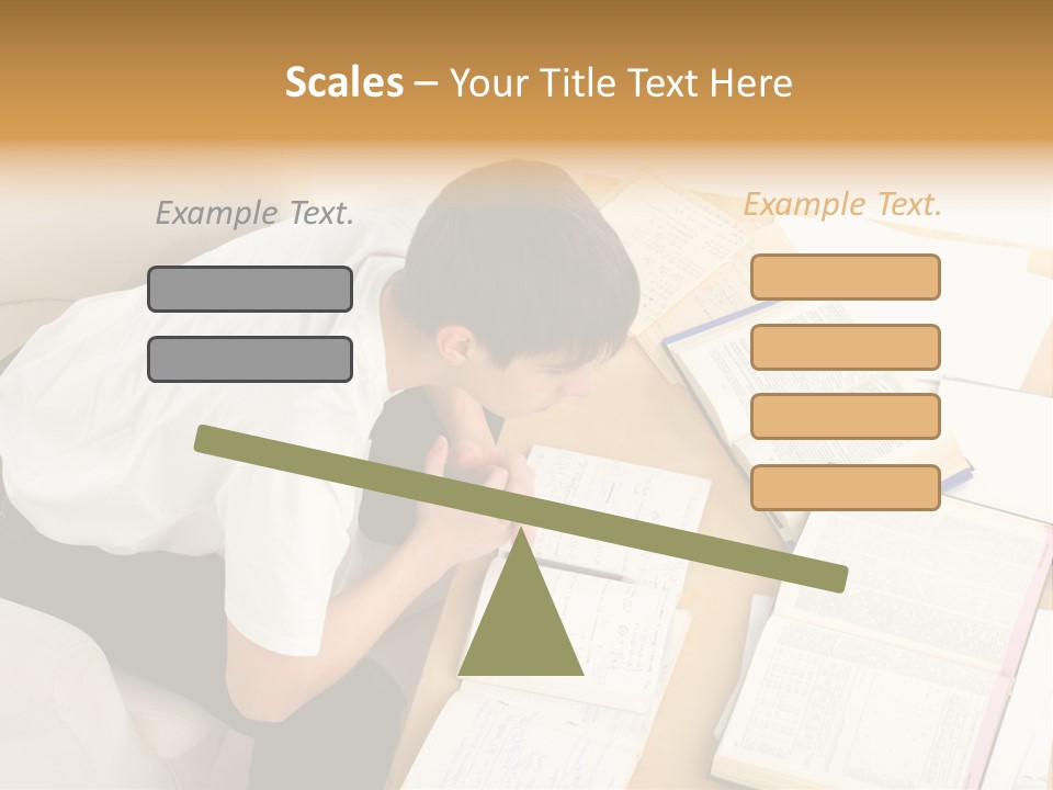 Youth Touch Attention PowerPoint Template