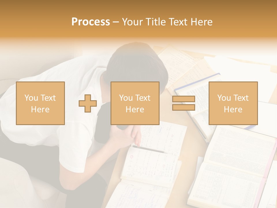 Youth Touch Attention PowerPoint Template