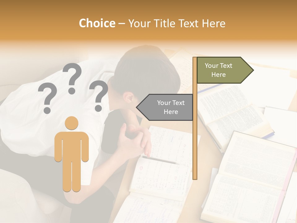 Youth Touch Attention PowerPoint Template