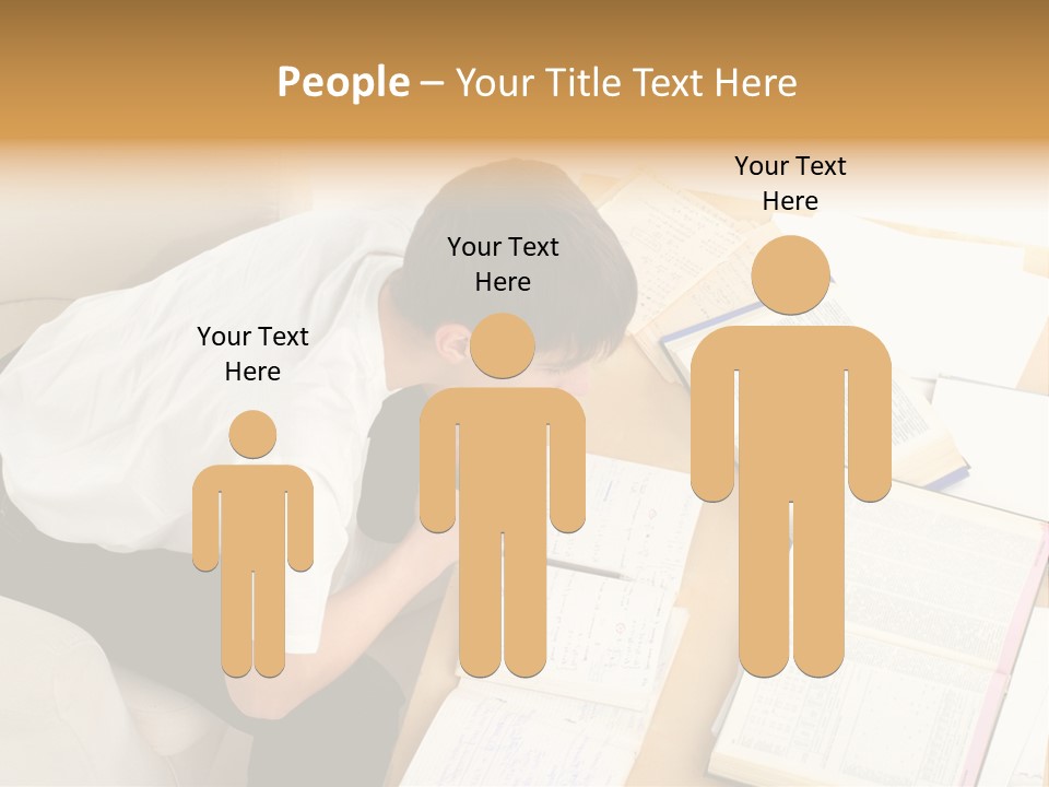 Youth Touch Attention PowerPoint Template