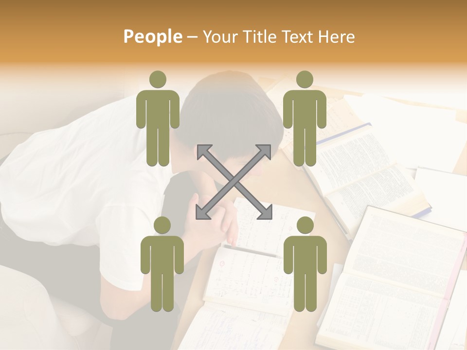 Youth Touch Attention PowerPoint Template