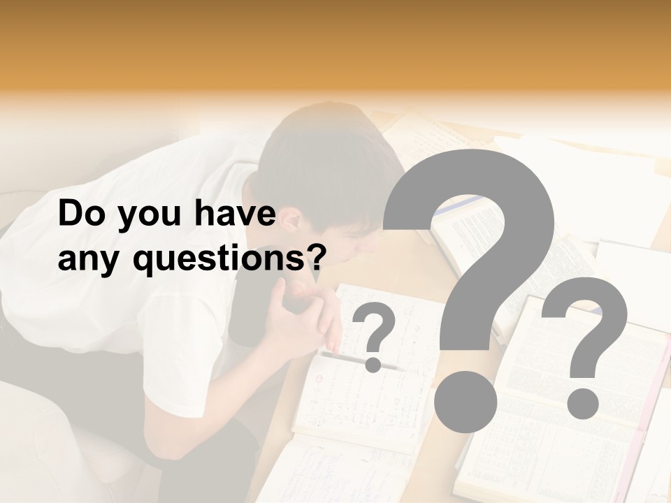 Youth Touch Attention PowerPoint Template