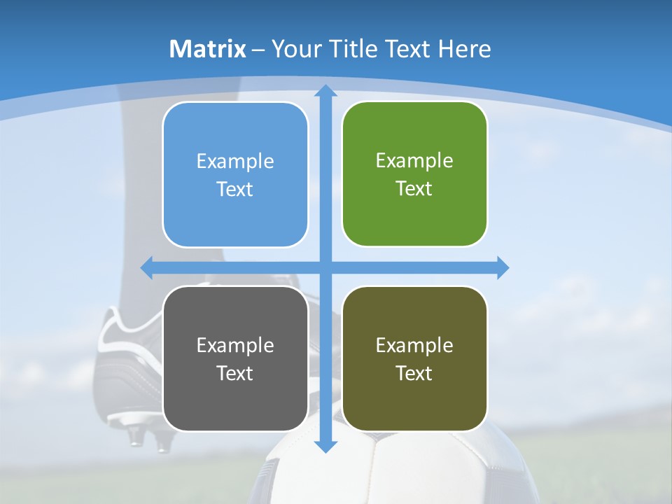 Sport Guy Sky PowerPoint Template