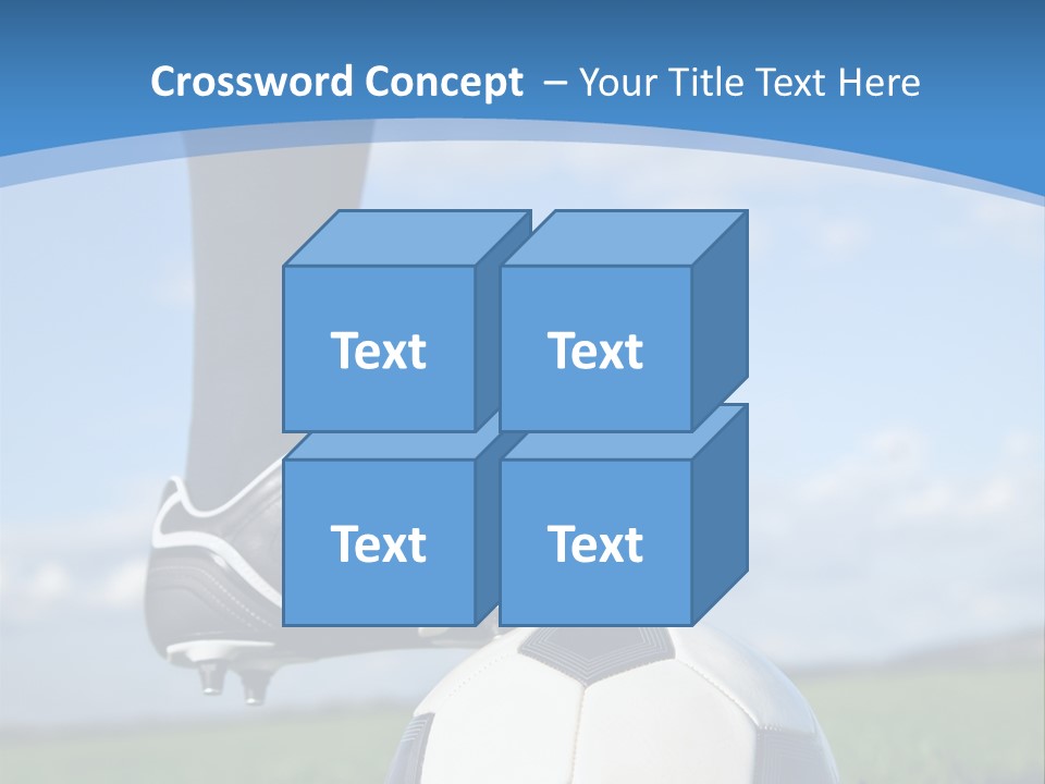 Sport Guy Sky PowerPoint Template