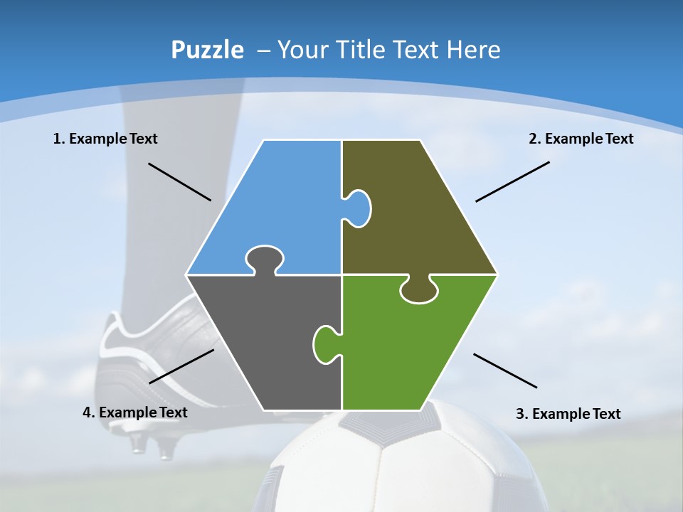 Sport Guy Sky PowerPoint Template