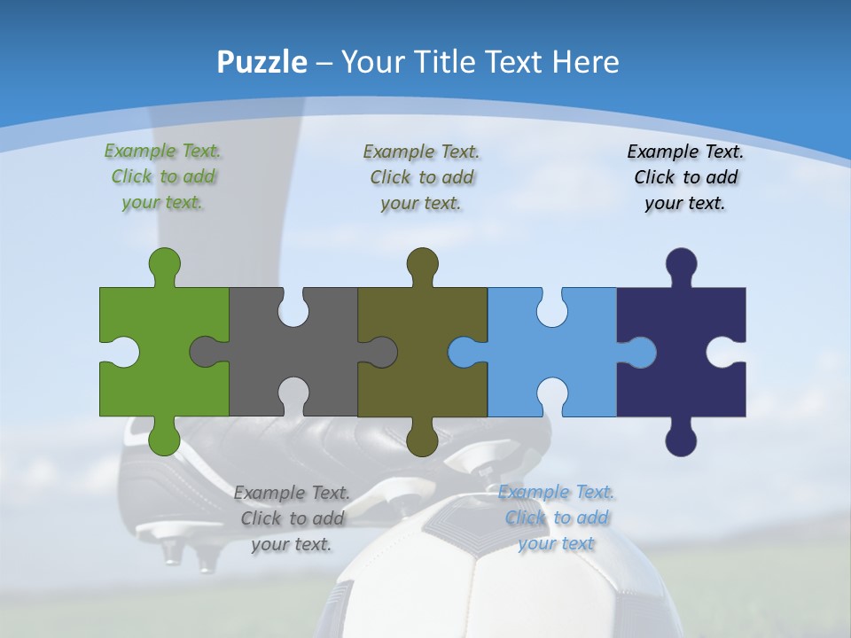 Sport Guy Sky PowerPoint Template