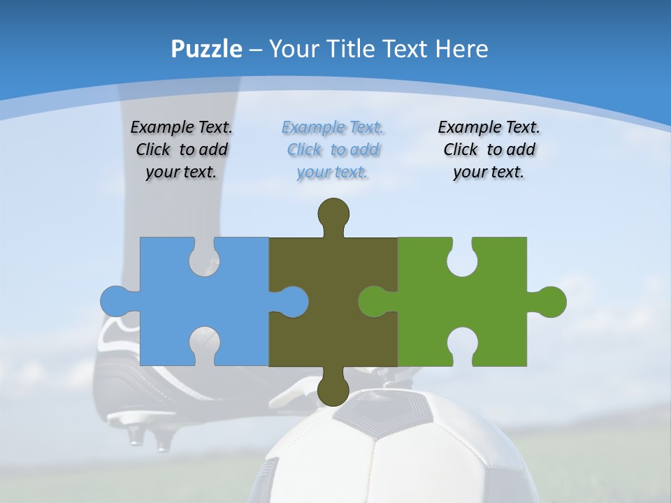 Sport Guy Sky PowerPoint Template