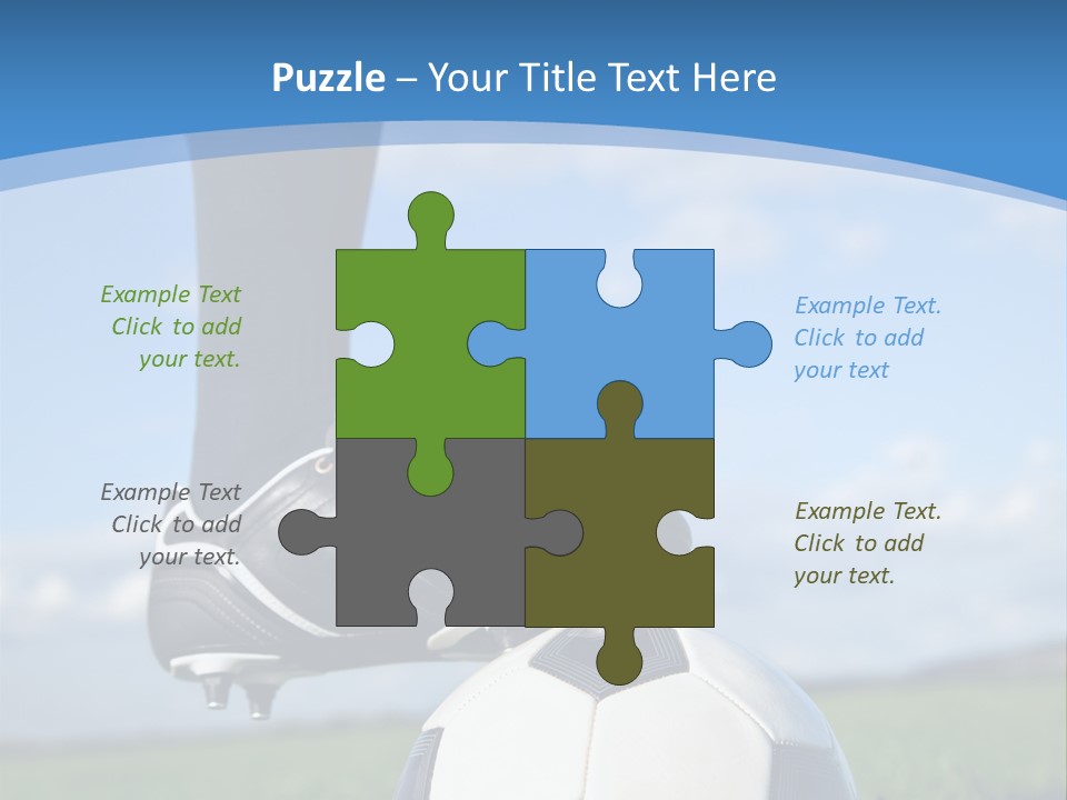 Sport Guy Sky PowerPoint Template