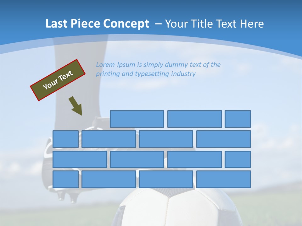 Sport Guy Sky PowerPoint Template