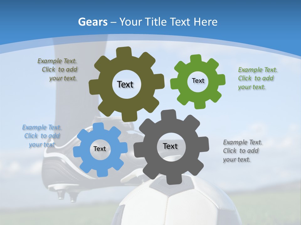 Sport Guy Sky PowerPoint Template