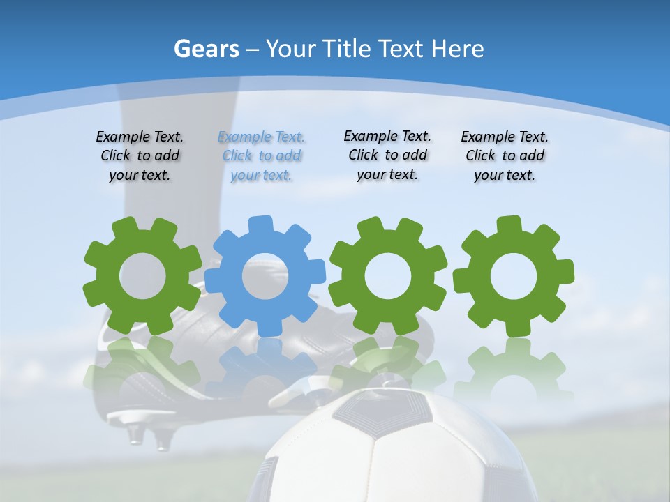 Sport Guy Sky PowerPoint Template